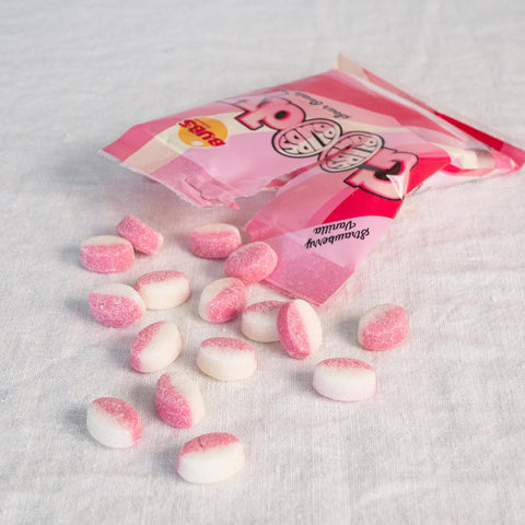 BUBS Goody Strawberry/Vanilla Sour Ovals