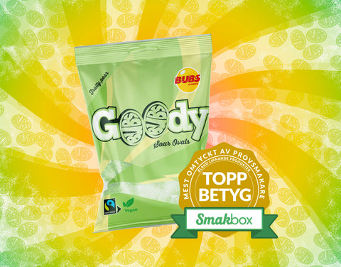 Bubs Sour Ovals Fruity Pear