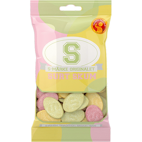 Candy People S-Mark Sour Foam