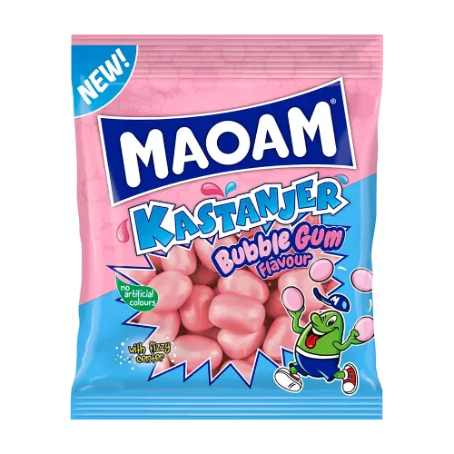 Maoam Bubble Gum Kastanjer Bag 120g | Chewy Candy – Swedish Candy Land