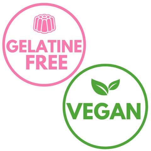 VEGAN & GELATIN-FREE