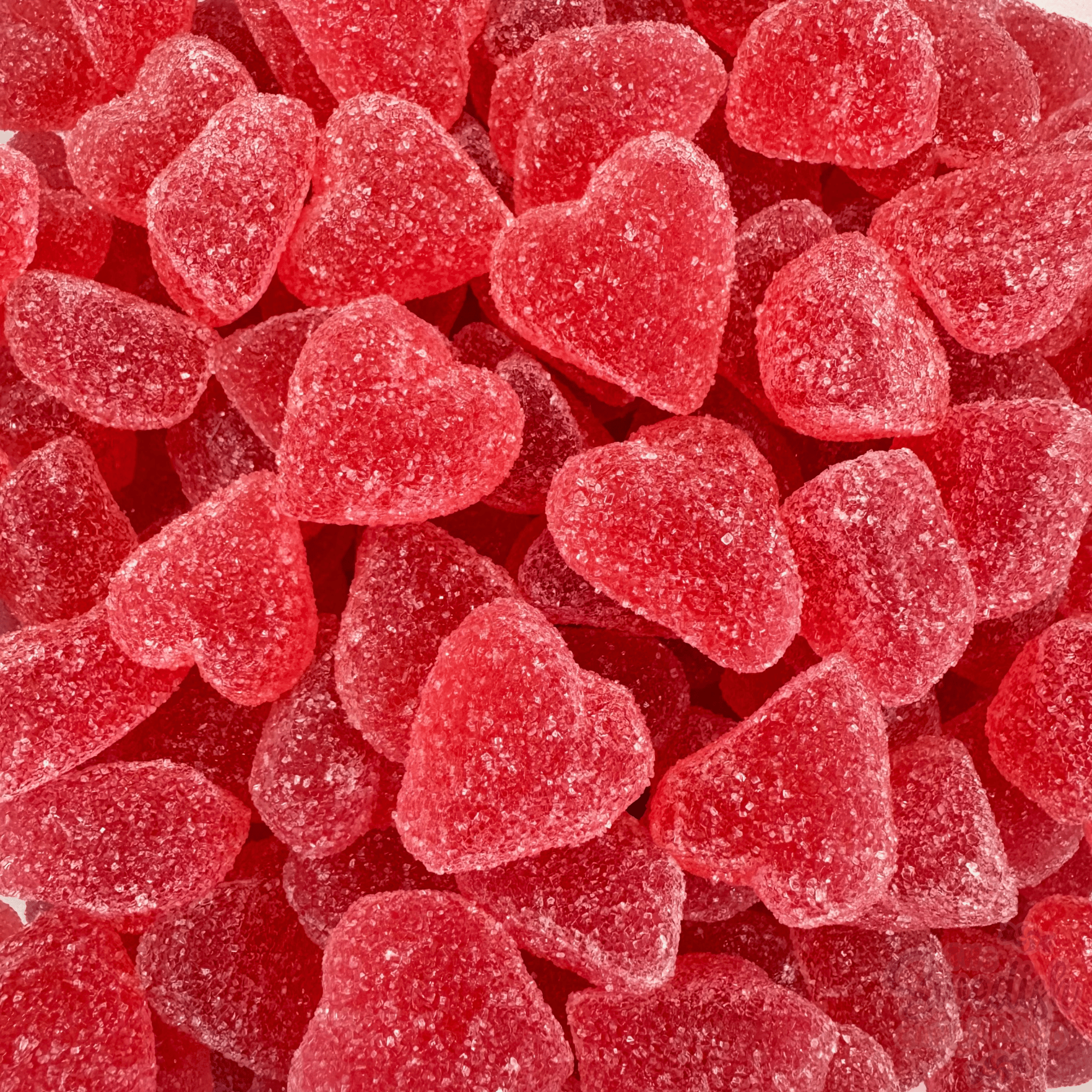 Aroma Red Hearts Sugared – Swedish Candy Land