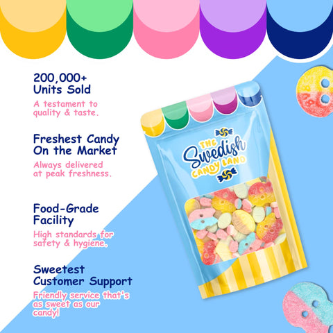 Swedish Candy BUBS Pick-N-Mix - 1 Pound