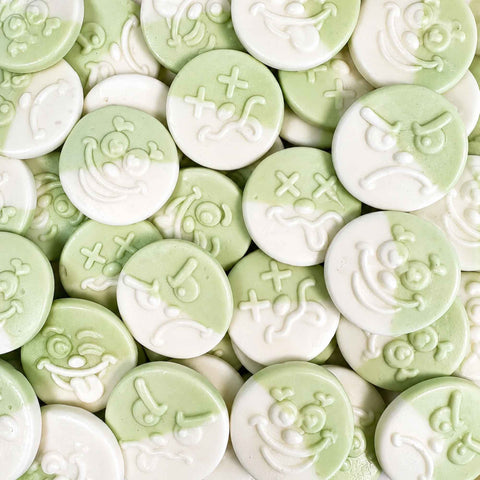 Apple Foam Smileys