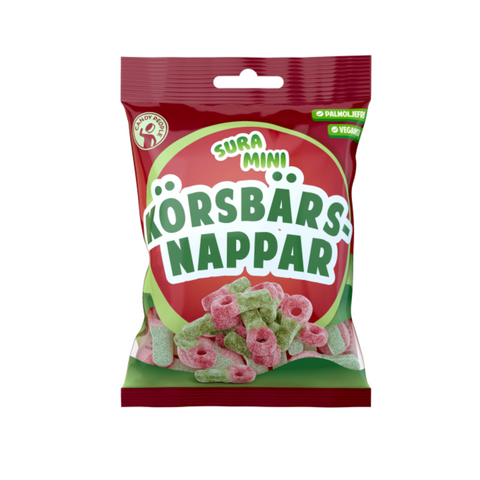 Candy People Sour Mini Cherry Snaps