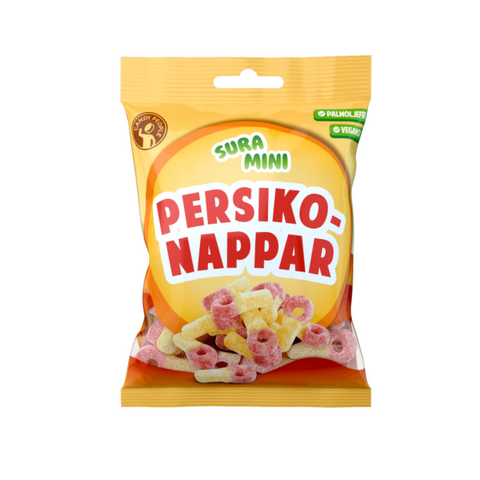 Candy People Sour Mini Peach Appetizers