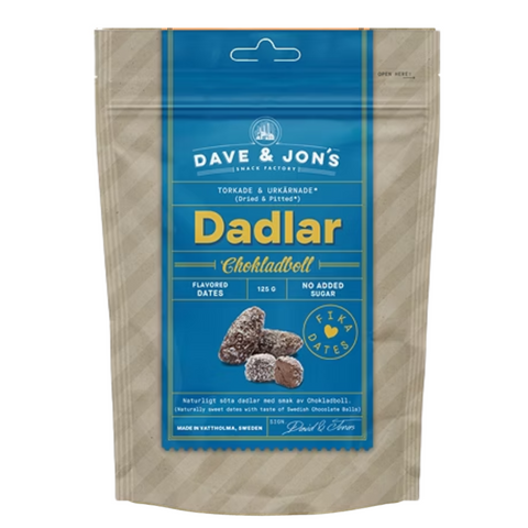 Dave & Jons Dates Chocolate Balls