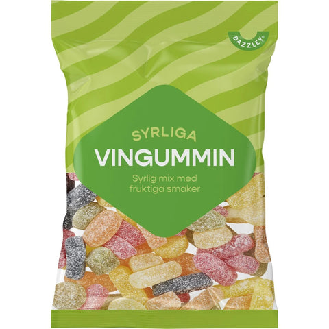 Dazzley Sour Wine Gums