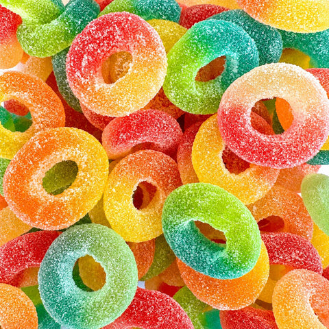 Fizzy Rainbow Rings