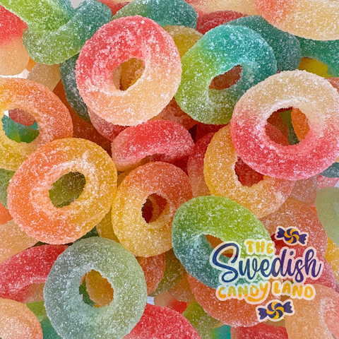 Fizzy Rainbow Rings