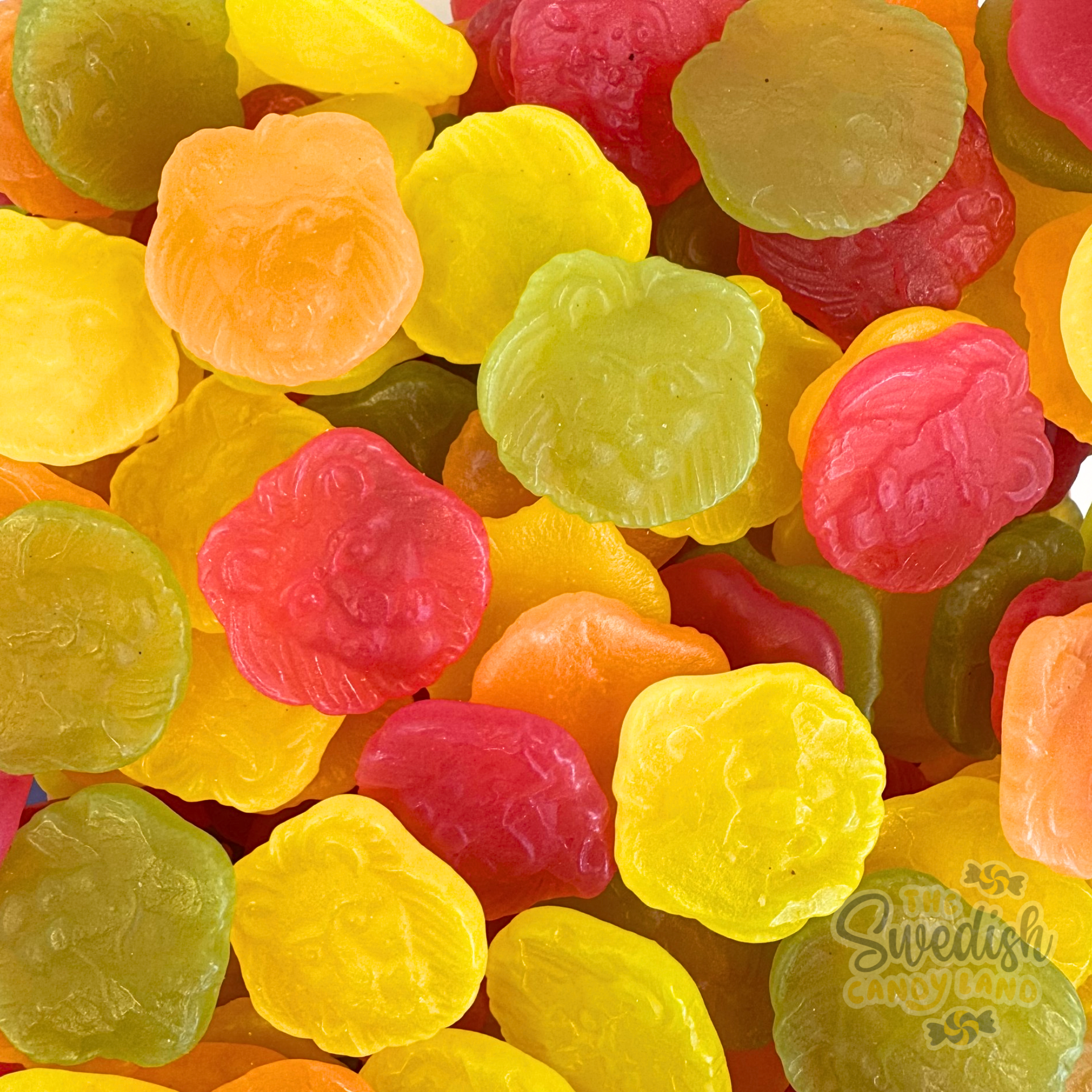 Fruit Gummy Lions – Colorful Gelatin-Free Swedish Candy – Swedish