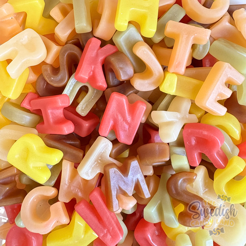 Gummy P&M Fruity Letters