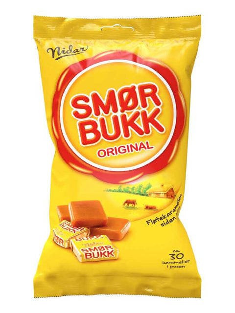 Nidar Smørbukk Caramels