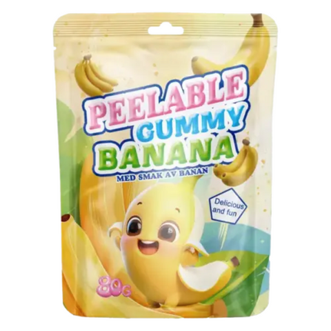 Peelable Gummy Banana