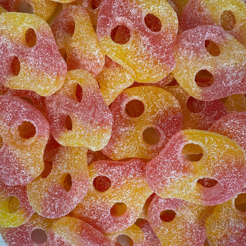 Sour Lemon/Raspberry Skulls