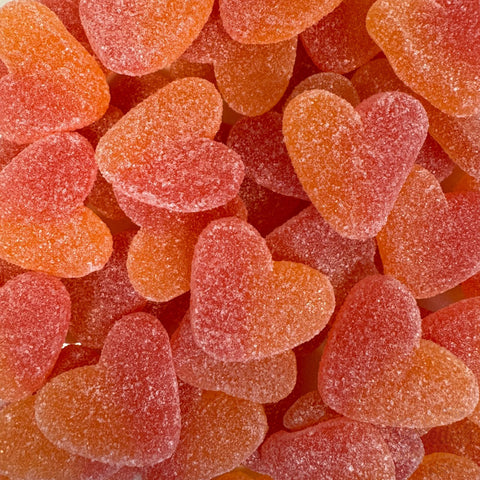 Sour Peach Hearts
