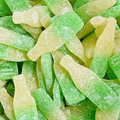 Sour Pear Soda Bottles Candy