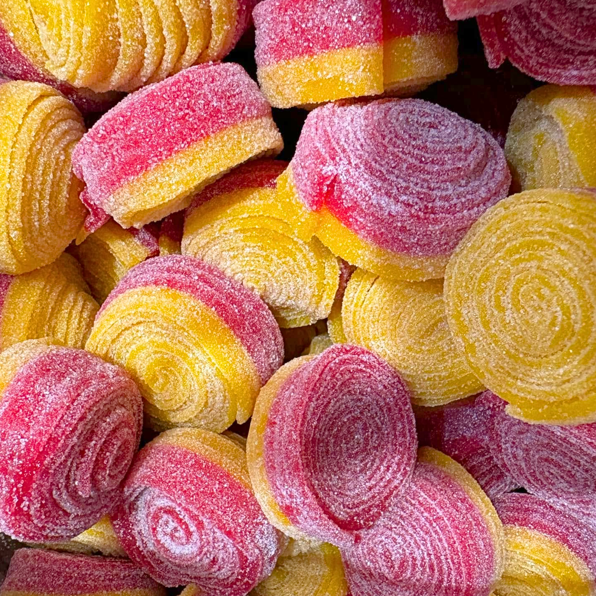 Vidal Strawberry Lemon Rolls – Sweet & Zesty Candy Fun – Swedish