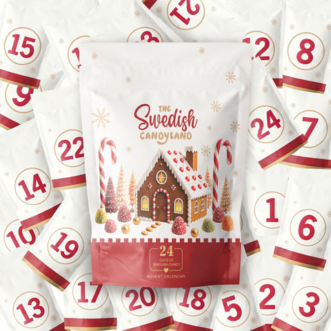 Schwedischer Süßigkeiten-Adventskalender