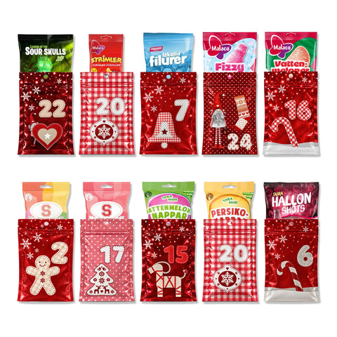 Swedish Candy Advent Calendar Kit