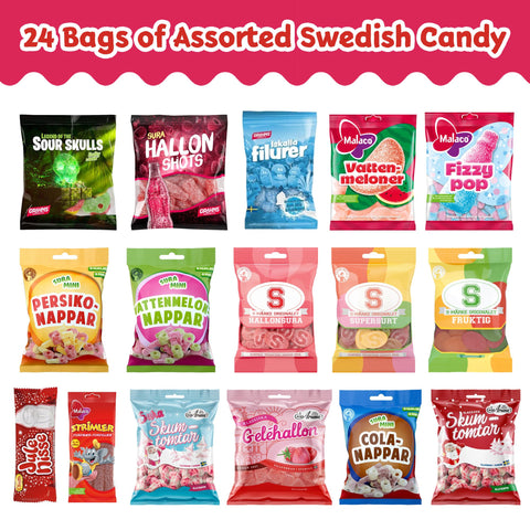 Swedish Candy Advent Calendar Kit