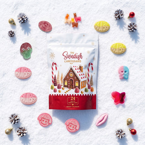 Schwedischer Süßigkeiten-Adventskalender