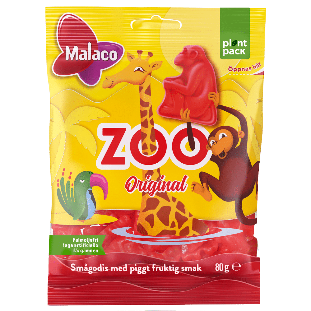 Malaco Zoo Original – Swedish Candy Land