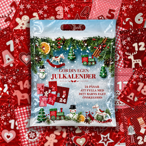 Swedish Candy Advent Calendar Kit