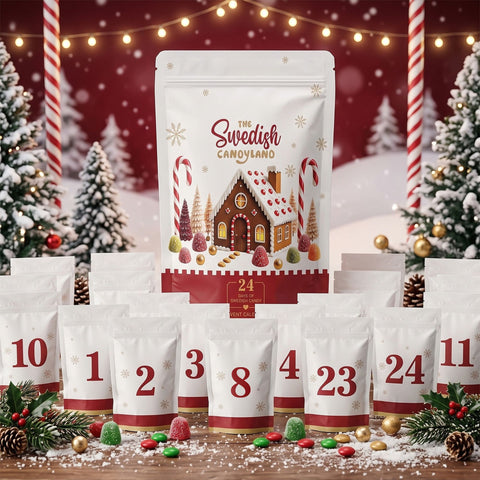 Schwedischer Süßigkeiten-Adventskalender