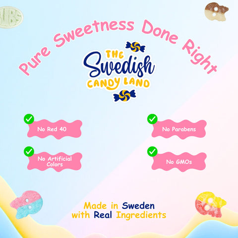 Swedish Candy Sour Pick-N-Mix – 1 Pound
