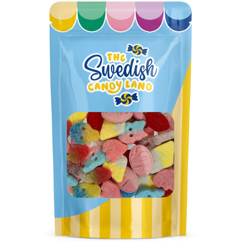 BUBS Sour Cool Raspberry & Lemon Skalle
